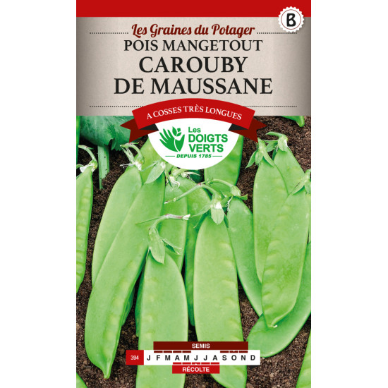 Pois Mgt Carouby De Mausanne 220g -graines de Les Doigts Verts - graines de Gironde à Bordeaux dans Graines de Pois