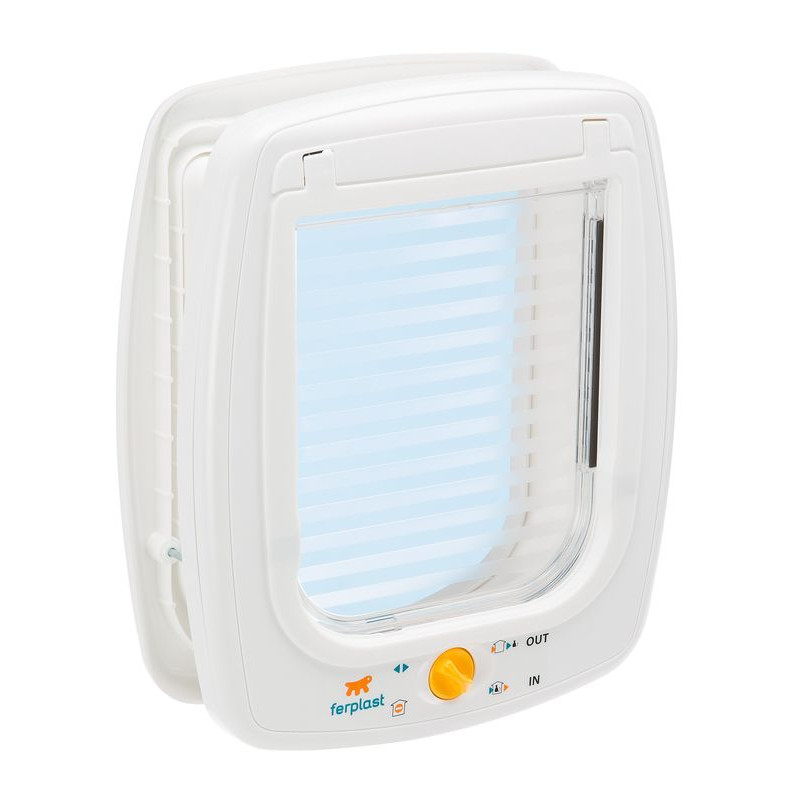 Swing 9 blanche chatiere 4 voies magnetique de Ferplast - cage pour oiseaux et rongeurs dans Chatieres pour portes