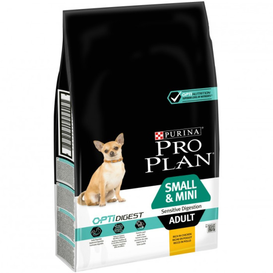 PROPLAN SMALL AD DIGESTION AGN 3K de Proplan - croquette chien et chat dans Proplan pour chiens