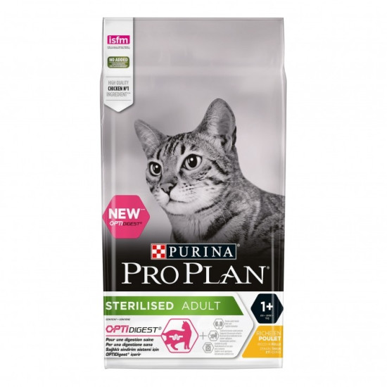 PROPLAN CHAT STERILISED POULET 400G de Proplan - croquette chien et chat dans Croquette Proplan chat