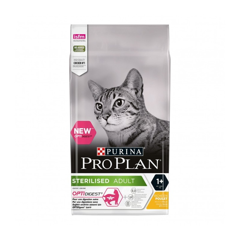 PROPLAN CHAT STERILISED POULET 400G de Proplan - croquette chien et chat dans Croquette Proplan chat