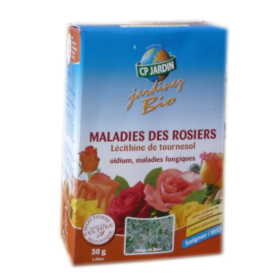 Maladies Des Rosiers 30G - Traitement Plantes de CP Jardin - traitements biologiques pour le jardinage dans Anti-maladie