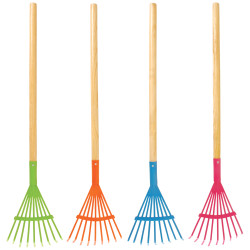 RATEAU A FEUILLES POUR ENFANT de Esschert design - deco maison et jardin dans Outil pour enfants
