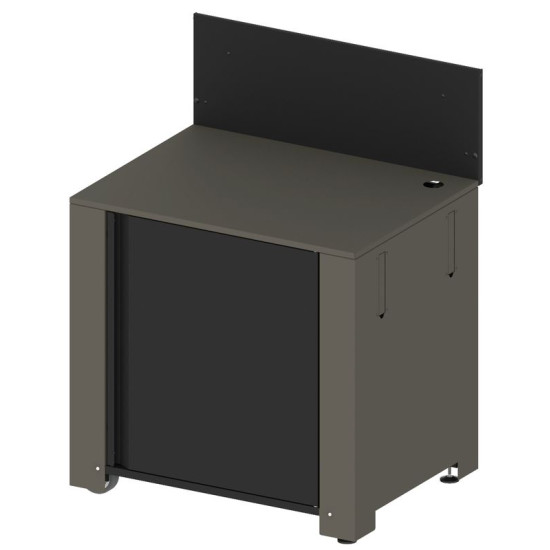 MODULO PLANCHA GRIS ENO - a monter de ENO - Plancha dans Meuble de plancha