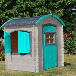 Maisonnette Toit Cintre Patty - pour enfant de Soulet - EGT - Cabane et portique dans Cabane en bois