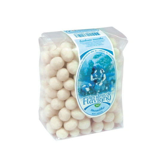 ANIS DE FLAVIGNY BIO 250G MENTHE de Anis de Flavigny - bonbon à l'anis dans 🍬 Friandises et Bonbons