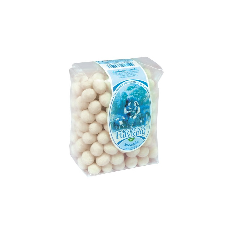 ANIS DE FLAVIGNY BIO 250G MENTHE de Anis de Flavigny - bonbon à l'anis dans 🍬 Friandises et Bonbons