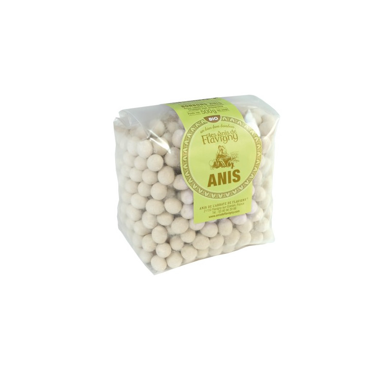 ANIS DE FLAVIGNY BIO 500G de Anis de Flavigny - bonbon à l'anis dans 🍬 Friandises et Bonbons