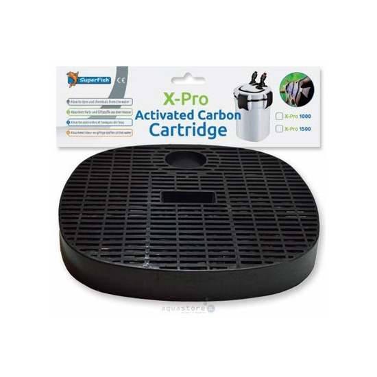 X PRO 1500 CARBON CARTRIDGE de Superfish - Aquadistri - accessoires pour aquarium et bassin dans Recharge Superfish Aquadistr...