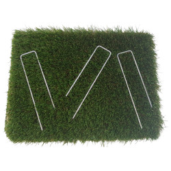 AGRAFES GAZON SYNTHETIQUE /10 de AG'CO - Gazon synthétique dans Gazon synthétique pour le jardin