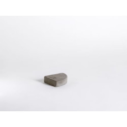 Pied Quart De Rond Argile Grise Pour Pot de Goicoechea - POTIER CERAMISTE dans Pots en terre cuite