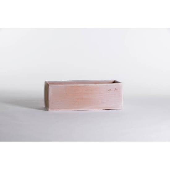 Jardiniere Contemporaine 40Cm En Terre Cuite de Goicoechea - POTIER CERAMISTE dans Jardinieres