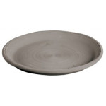 Soucoupe 45Cm Gris En Terre Cuite de Goicoechea - POTIER CERAMISTE dans Soucoupe de pots