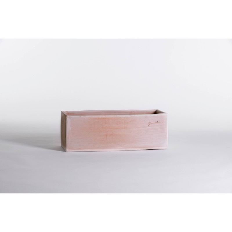 Jardiniere Contemporaine 50Cm En Terre Cuite de Goicoechea - POTIER CERAMISTE dans Jardinieres