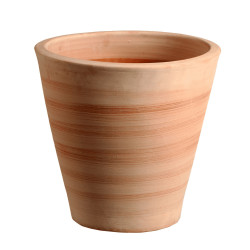 Pot cuvier contemporain 2929 en terre cuite Goicoechea, pays basque de Goicoechea - POTIER CERAMISTE dans Pots en terre cuite