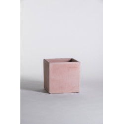 Pot carre contemporain 4040 Goicoechea, pays basque de Goicoechea - POTIER CERAMISTE dans Pots en terre cuite