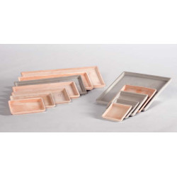 Soucoupe Rectangle 18X27 En Terre Cuite de Goicoechea - POTIER CERAMISTE dans Soucoupe de pots