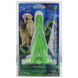 Ween brosse tl greenapple+1 peigne de Brosse Ween dans Brosses pour chiens