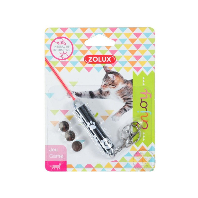 JEU CHAT LASER de Zolux - Produit pour animaux dans Friandises pour chiens