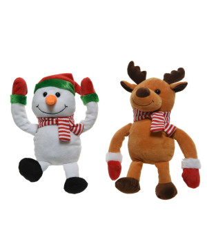 /FIG.NOEL ACROBATE MULTI de Kaemingk - deco de la maison dans 🎅Figurine de Noël