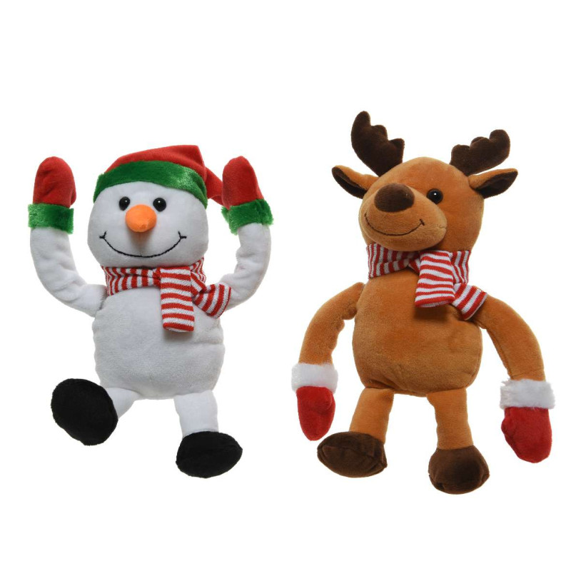 /FIG.NOEL ACROBATE MULTI de Kaemingk - deco de la maison dans 🎅Figurine de Noël