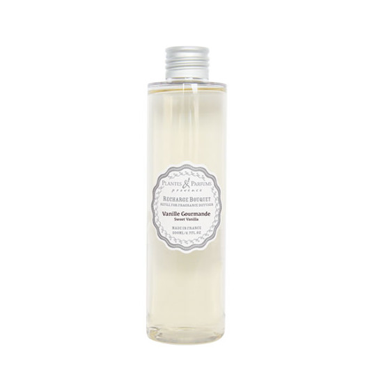 RECHARGE BOUQUET VANILLE GOURMANDE 200ML de Plantes & Parfums dans Produits parfumés, huile essentielle et Lampe Berger