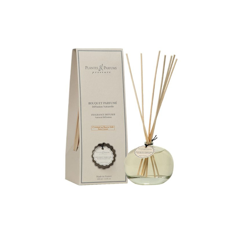 BOUQUET PARFUME CARAMEL BEURRE SALE 100ML de Plantes & Parfums dans Produits parfumés, huile essentielle et Lampe Berger