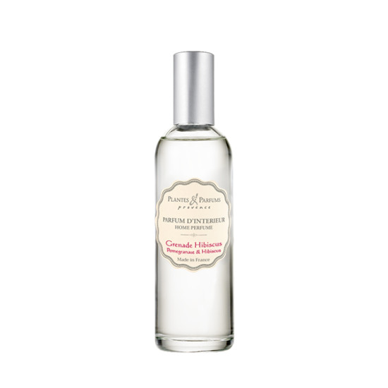 PARFUM INTERIEUR GRENADE HIBISCUS 100ML de Plantes & Parfums dans Produits parfumés, huile essentielle et Lampe Berger