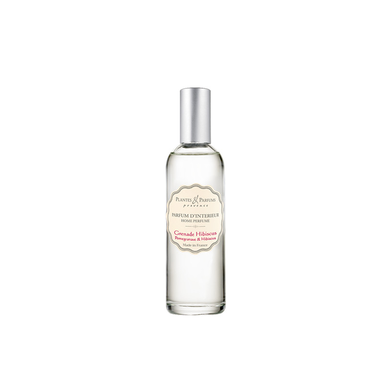PARFUM INTERIEUR GRENADE HIBISCUS 100ML de Plantes & Parfums dans Produits parfumés, huile essentielle et Lampe Berger