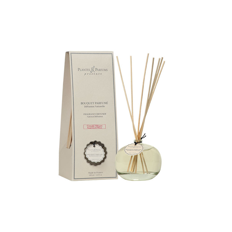 BOUQUET PARFUME GRENADE HIBISCUS 100ML de Plantes & Parfums dans Produits parfumés, huile essentielle et Lampe Berger