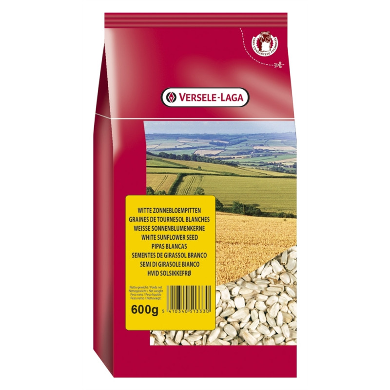 Tournesols Blanc 600G versele laga de Versele Laga - Alimentation pour animaux dans Graines pour oiseaux