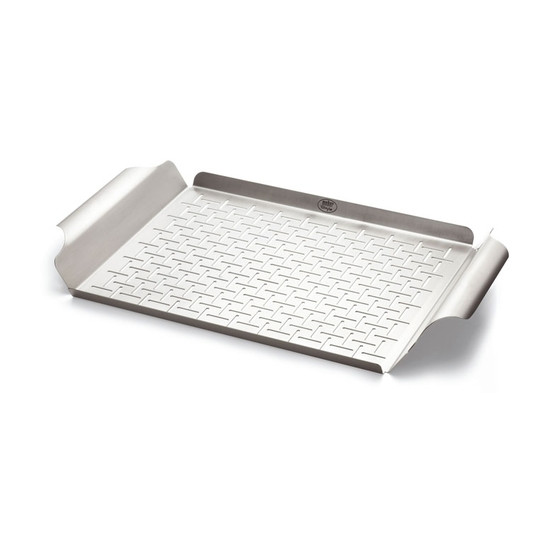 Plat acier inoxydable. rectangle de Weber- BBQ à charbon, à gaz et électriques dans Accessoires pour barbecue