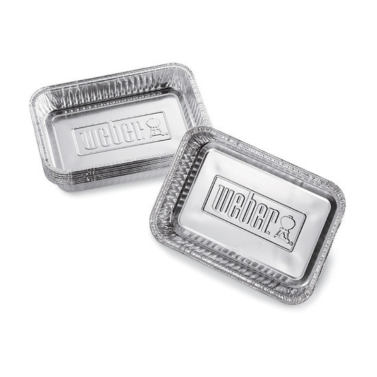 Petites barquettes aluminium 10 p. de Weber- BBQ à charbon, à gaz et électriques dans Accessoires pour barbecue