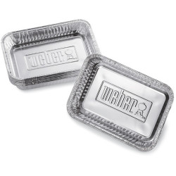 Petites barquettes aluminium 10 p. de Weber- BBQ à charbon, à gaz et électriques dans Accessoires pour barbecue