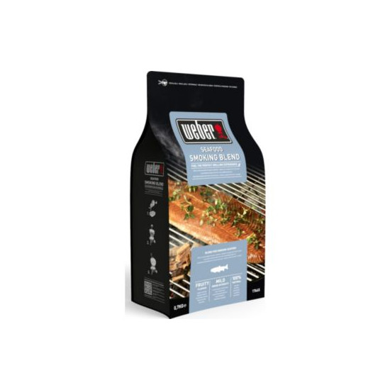 Boîte bois fumage fruits mer 0.7kg de Weber- BBQ à charbon, à gaz et électriques dans Charbon, sarments et bois