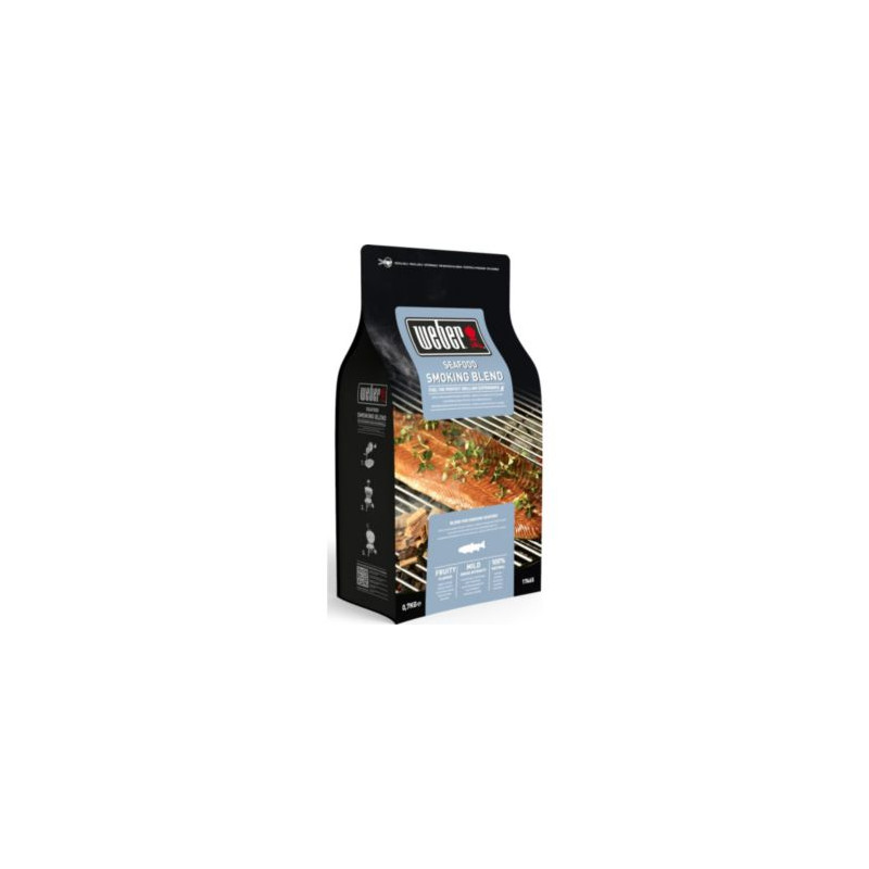 Boîte bois fumage fruits mer 0.7kg de Weber- BBQ à charbon, à gaz et électriques dans Charbon, sarments et bois