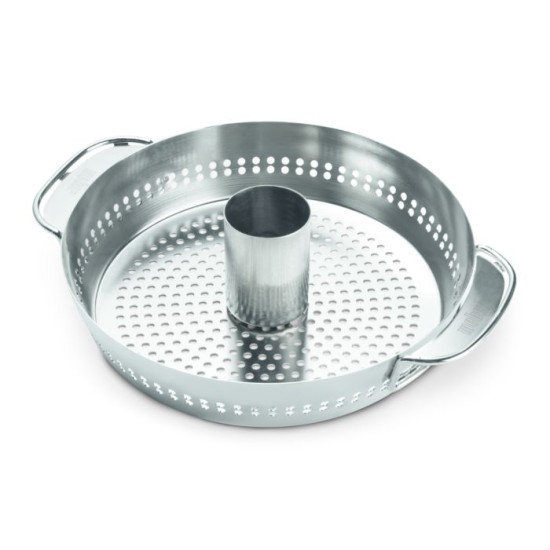 Support poulet inox. Gourmet BBQ de Weber- BBQ à charbon, à gaz et électriques dans Accessoires pour barbecue