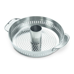 Support poulet inox. Gourmet BBQ de Weber- BBQ à charbon, à gaz et électriques dans Accessoires pour barbecue