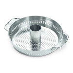 Support poulet inox. Gourmet BBQ de Weber- BBQ à charbon, à gaz et électriques dans Accessoires pour barbecue