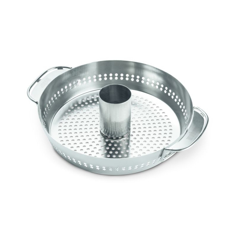 Support poulet inox. Gourmet BBQ de Weber- BBQ à charbon, à gaz et électriques dans Accessoires pour barbecue