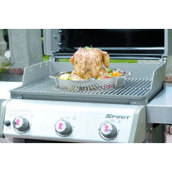 Support poulet inox. Gourmet BBQ de Weber- BBQ à charbon, à gaz et électriques dans Accessoires pour barbecue
