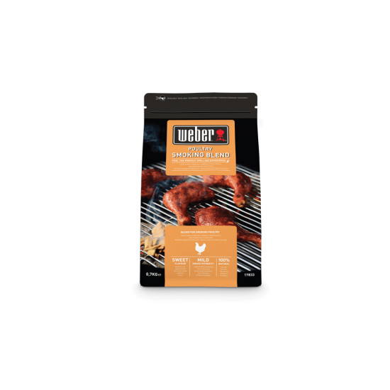 Boîte bois fumage volaille 0.7kg de Weber- BBQ à charbon, à gaz et électriques dans Charbon, sarments et bois