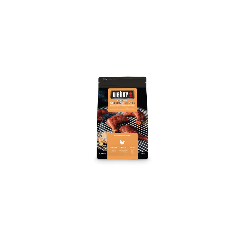 Boîte bois fumage volaille 0.7kg de Weber- BBQ à charbon, à gaz et électriques dans Charbon, sarments et bois