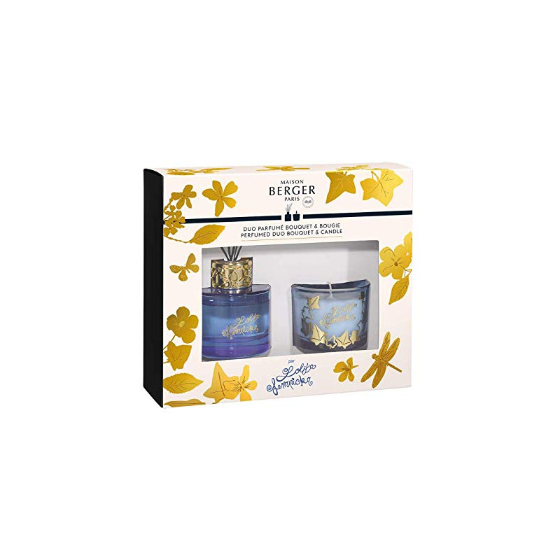 Duo mini bouquet/bougie lolita parme de Lampe Berger Paris - parfums et diffuseurs dans Produits parfumés, huile essentielle ...