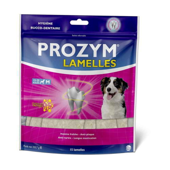 Prozym lamelle m sachet 15 de Ceva - Feliway et adaptil dans Soins et Hygiene pour chiens
