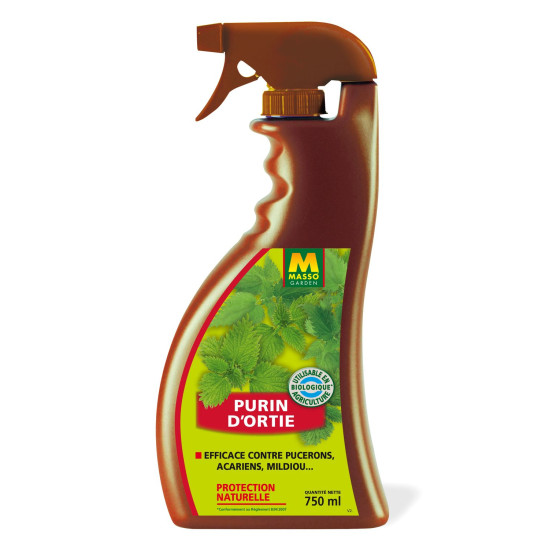 Purin D´Ortie Pae 750 Ml Masso Garden de Masso - Engrais bio et soin des plantes dans Purins de plantes