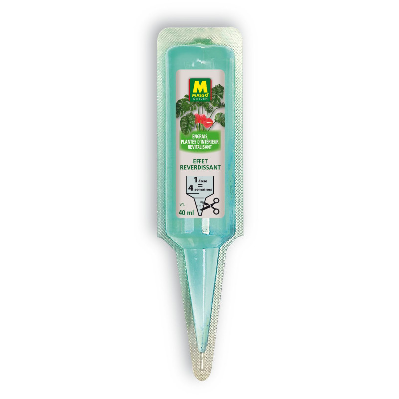 Pipette Engrais Plantes D´Intérieur 40 Ml Masso de Masso - Engrais bio et soin des plantes dans Engrais Liquide pour plantes