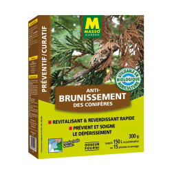 Anti Brunissement Des Conifères 300 G Masso de Masso - Engrais bio et soin des plantes dans Anti-maladie