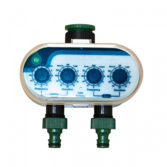 PROGRAMMATEUR ROBINET 2 VOIES EV de Rain Irrigation - arrosage goutte à goutte dans Programmateur d'arrosage