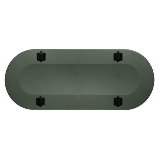 Greenville Terrase 80Cm Roues Leaf Green -Elho de Elho - Pot en plastique de qualité dans Cache-pot et pot déco